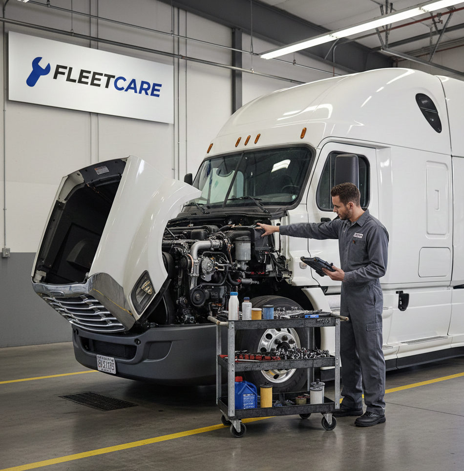 Heavy-Duty Truck & Fleet Maintenance Solutions in Edmonton
