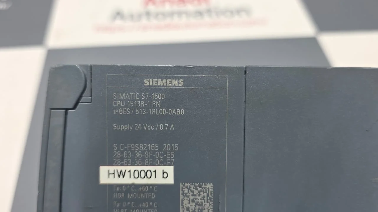 Why Siemens 6ES7-513-1RL00-0AB0 is Ideal for Modern Automation Systems