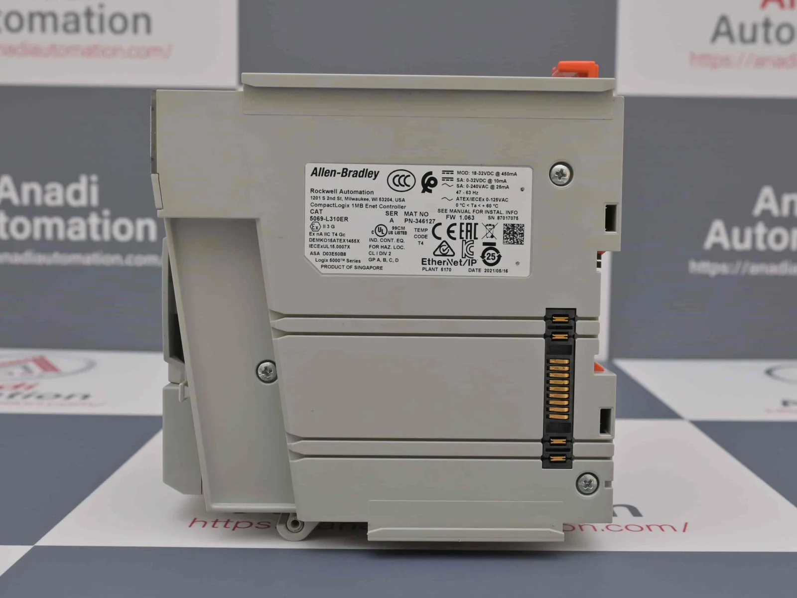 Allen Bradley 5069-L310ER CompactLogix Controller for High-Speed Automation