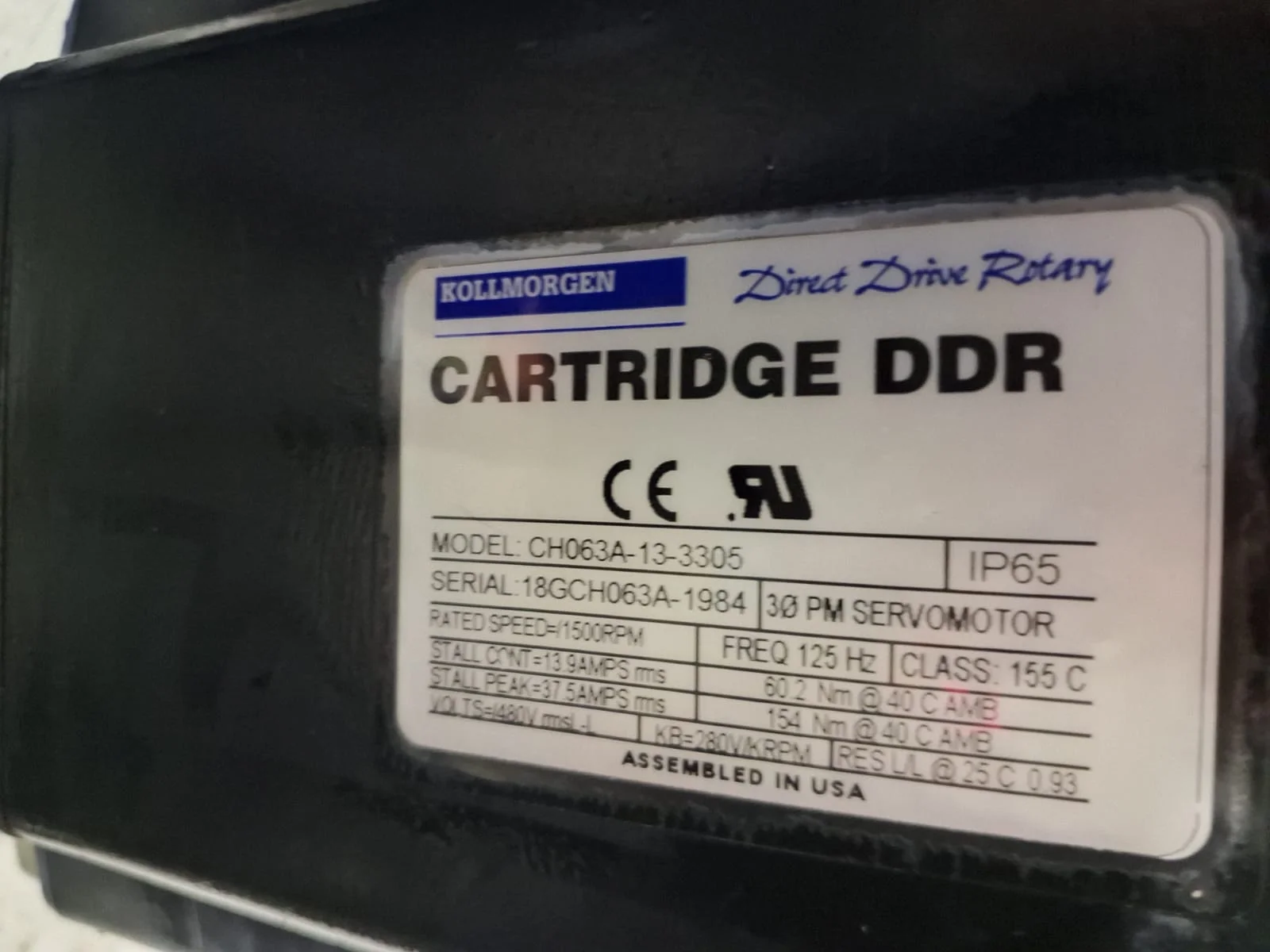 CH063A-13-3305 Servo Motor Supplier in Nashik